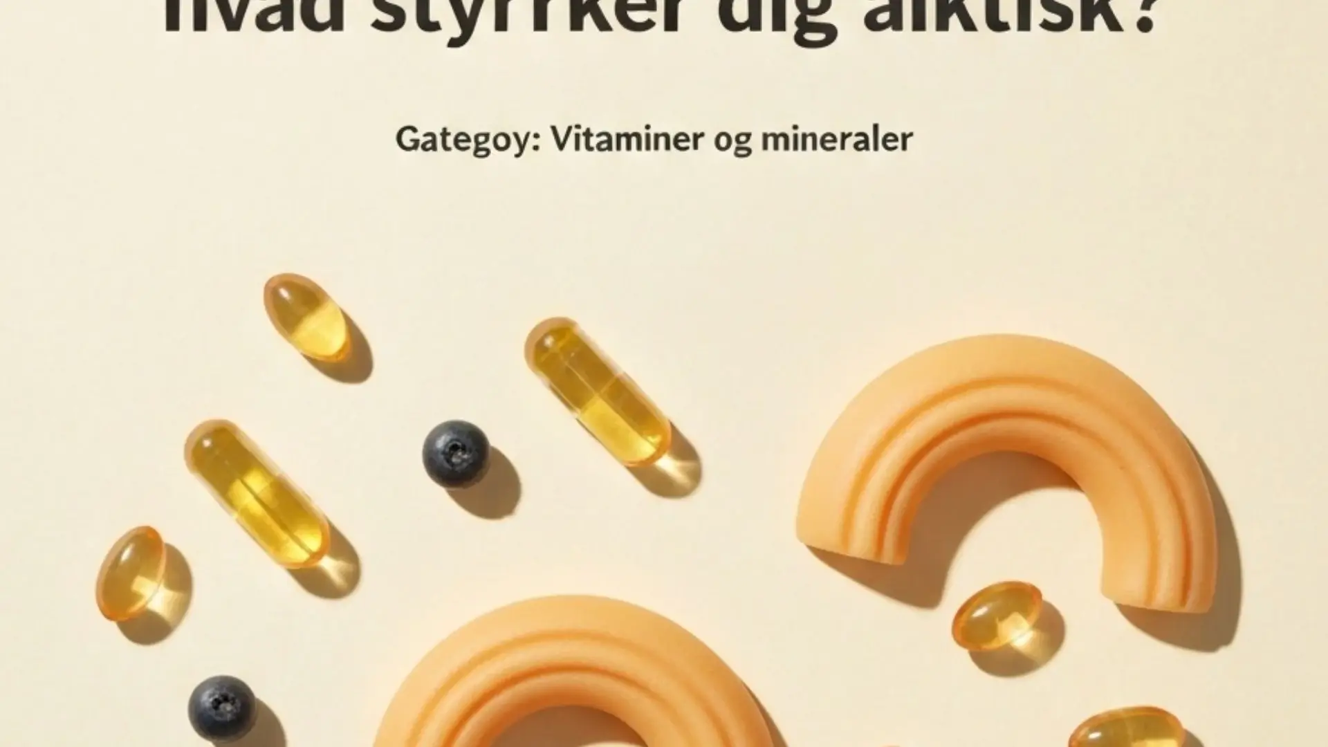 Vitaminer til immunforsvar – hvad styrker dig faktisk?