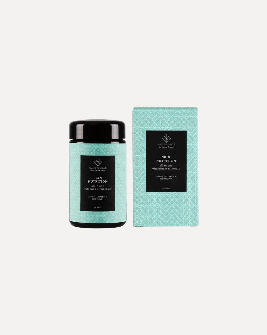 Amazing Space Skin Nutrition all-in-one vitaminer og mineraler 90 kapsler til hud