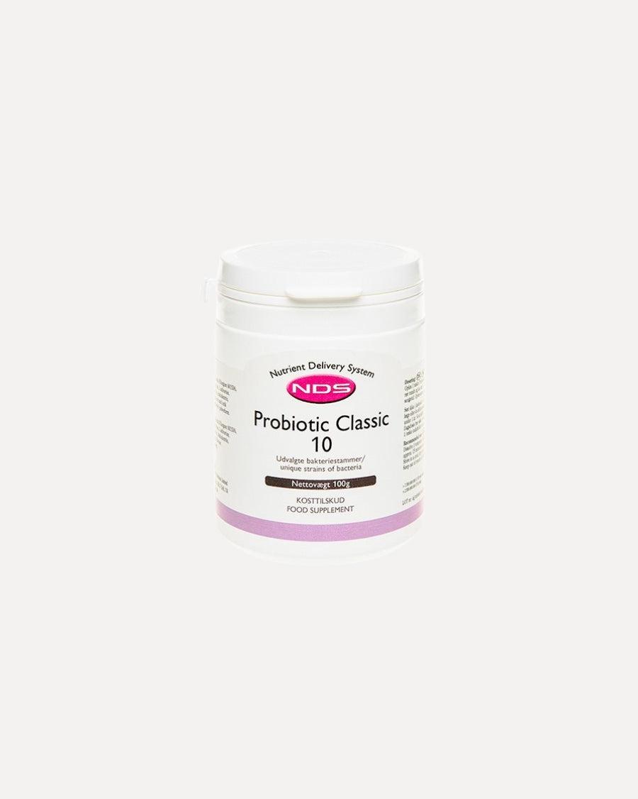 NDS Probiotica Classic 10 Mælkesyrebakterier pulverform 100 g