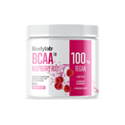Bodylab BCAA Instant 300g Raspberry Rush – lilla dåse med BCAA pulver