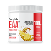 Bodylab EAA 300g Cola Lemon – mørk dåse med EAA aminosyre pulver
