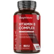 WeightWorld B-Vitamin Complex beholder med 365 tabletter