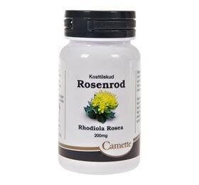 Camette Rosenrod 90 kapsler med 200 mg Rhodiola rosea-ekstrakt