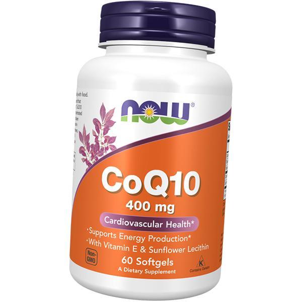 Now Foods CoQ10 400 mg gelkapsler produktbillede