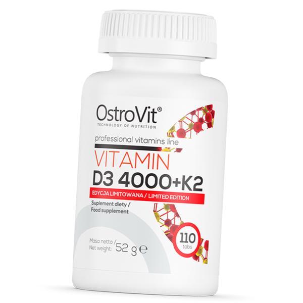 Ostrovit Vitamin D3 4000 + K2 produktbillede