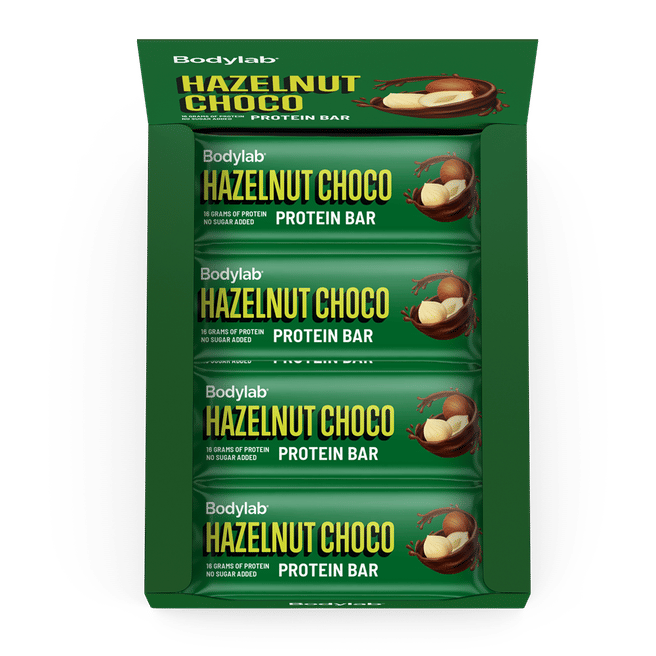 Bodylab Protein Bar Hazelnut Choco 12-pak 55 g