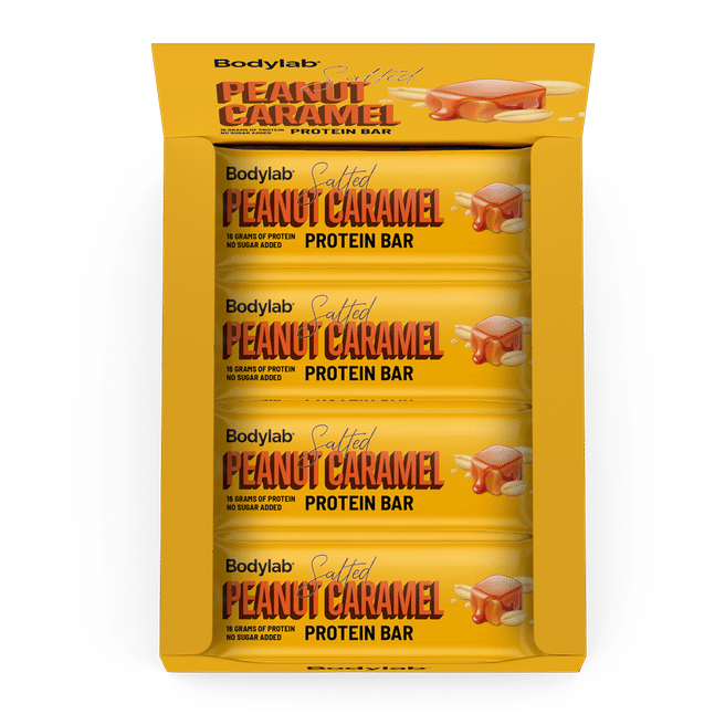 Bodylab Protein Bar Salted Peanut Caramel 12-pak 55 g
