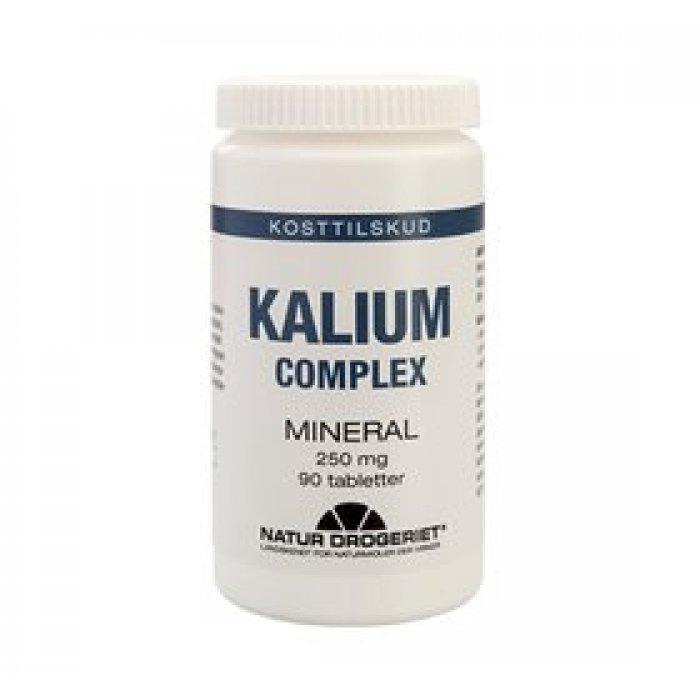 ND Kalium Complex 250 mg 90 tabletter beholder