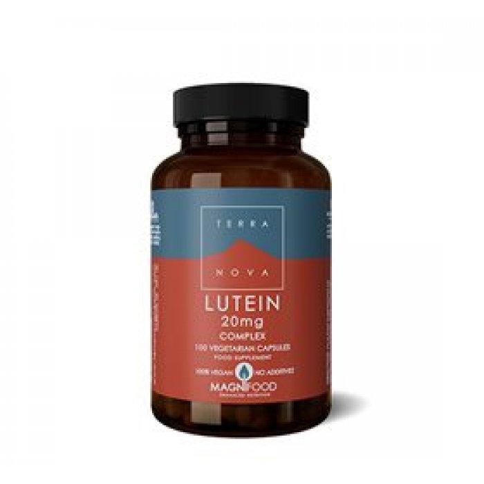Terranova Lutein 20 mg Complex 50 kapsler beholder