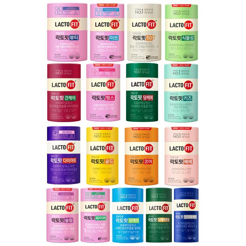 Chong Kun Dang Lacto-fit probiotika med 17 stammer