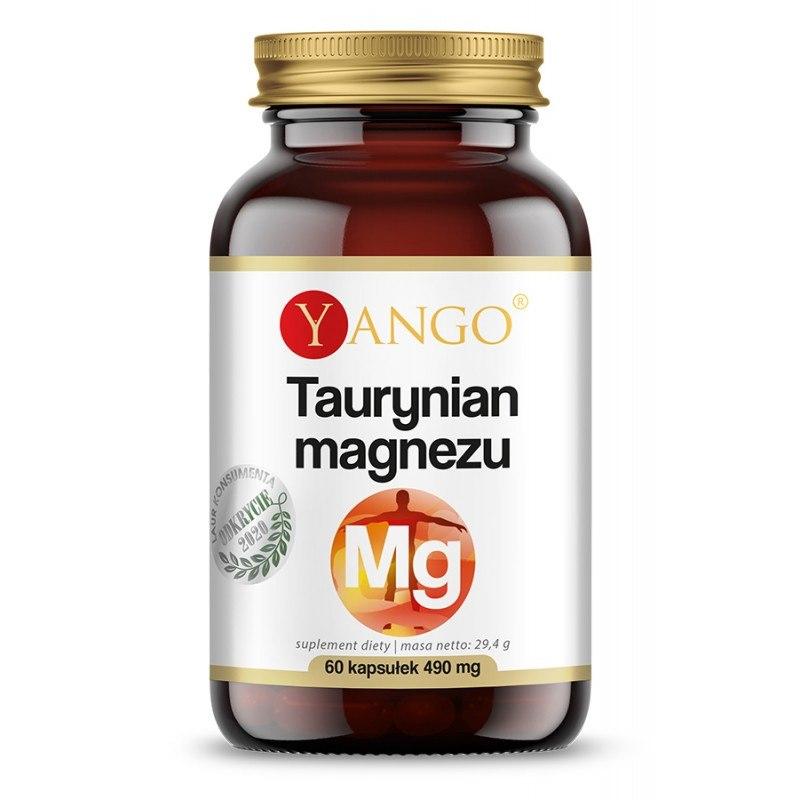YANGO Magnesium Taurate 60 kapsler