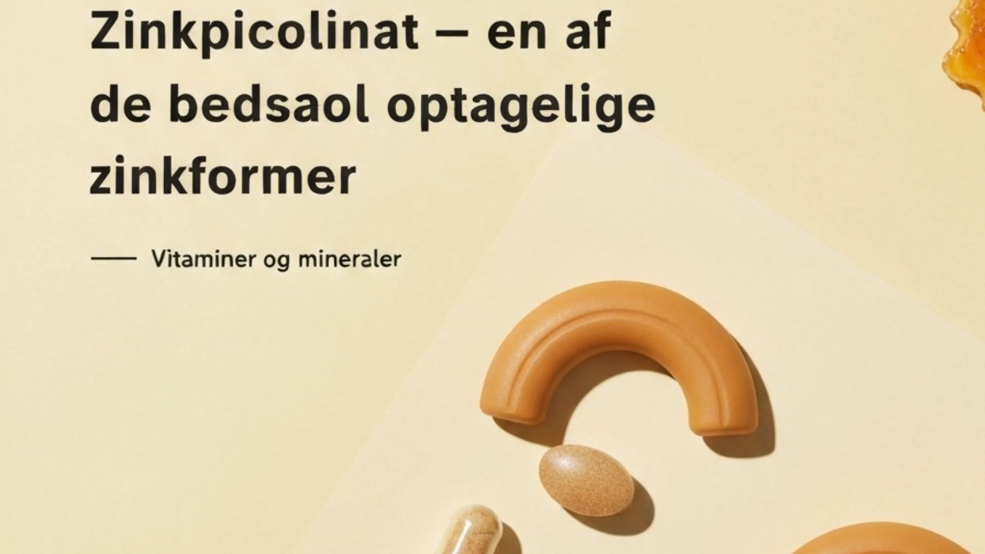 Zinkpicolinat – en af de bedst optagelige zinkformer